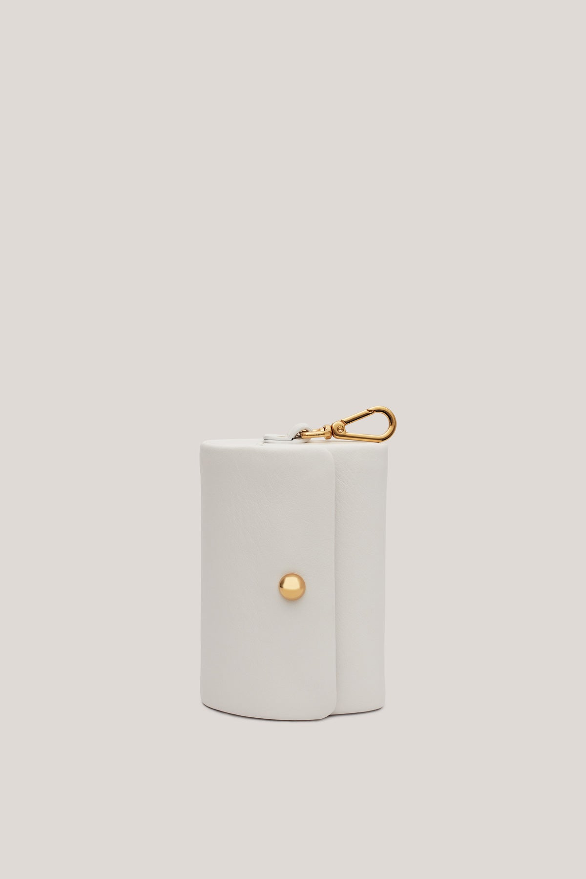 Didi bianco is a white elegant leather coin purse, wallet and coin bag
