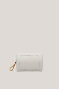Didi bianco is a white elegant coin purse